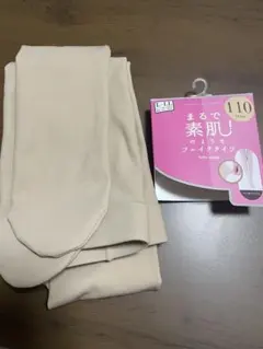 tutuannaまるで素肌のようなフェイクタイツ110デニール L-LLサイズ