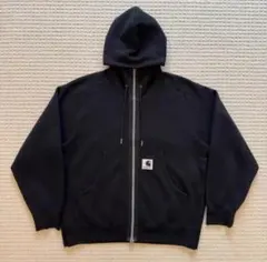 Sacai　Carhartt フルジップパーカー 黒