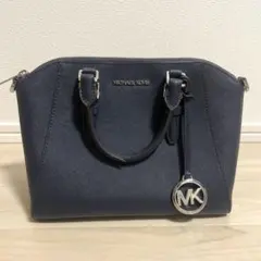 MICHAEL KORS バッグ ネイビー ハンドバッグ　ショルダー 2way