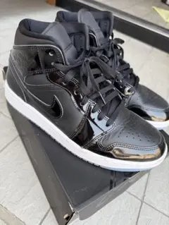 AIR JORDAN 1 MID SE ブラック 27cm