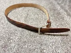 【ほぼ未使用】BELT MANIA ×ペルフェット　イタリアンレザーベルト
