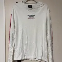 Abercrombie & Fitch ホワイト長袖カットソーMサイズ