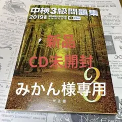 中検3級問題集 2019年版