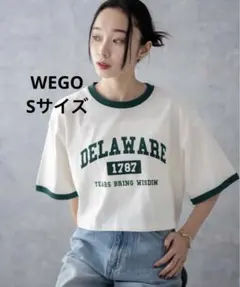 wego リンガーグラフィックショートt tシャツ　Sのサムネイル