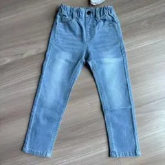 新品未使用branshes オーガニックコットン デニムパンツ 100cm