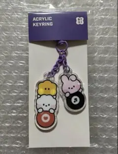 BT21 minini アクリルキーリング ラッキーガチャ 未開封