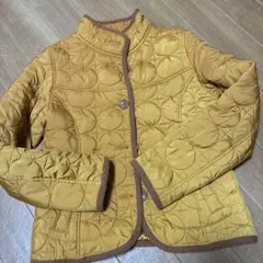 キルティングジャケット マスタード