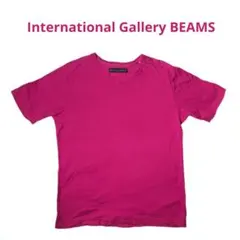 【International Gallery BEAMS】Vネック Tシャツ