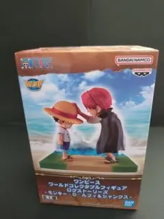 〈未開封〉ワンピース ワールドコレクタブルフィギュア ルフィとシャンクス