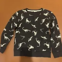 H&M 恐竜プリント トレーナー 6-8Y 即日発送