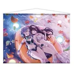 アサルトリリィ Last Bullet B2タペストリー 優珂＆美岳 蒔菜&結爾 アサルトリリィ Last Bullet クリスマス B2タペストリー 優珂＆美岳