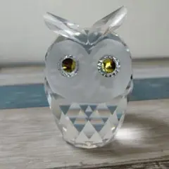 meissen マイセン フクロウ クリスタル 置き物 インテリア - メルカリ