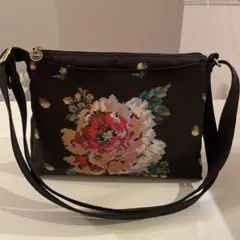 FEILER ♡フラワープリント ナイロンショルダーバッグ軽くて持ちやすい☆