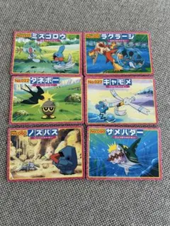 ポケモンアドバンスジェネレーション 6枚セット　トップガムのサムネイル