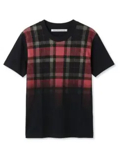美品 ジョンローレンスサリバン チェック柄 Tシャツ S グラデーションのサムネイル