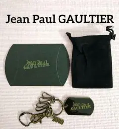 Jean Paul GAULTIER キーホルダー ブルモチーフ - メルカリ