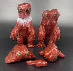 シカルナ工房 ヘドラ ソフビ ピンク - メルカリ