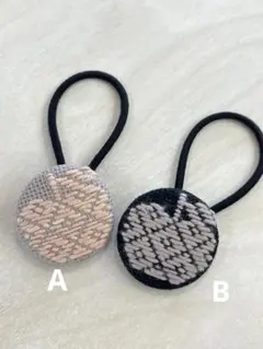 こぎん刺しヘアゴムA