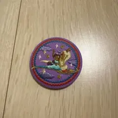 ディズニー アラジン 缶バッジ 刺繍風