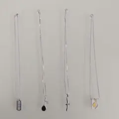 シルバー ネックレス セット
