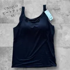 UNIQLO ヒートテック タンクトップ XL ブラック ユニクロ