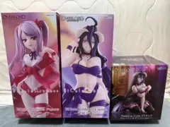 オーバーロード　フィギュア3点セット（シャルティア・アルベド）