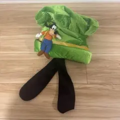 グーフィー ぬいぐるみ付き帽子　ファンキャップのサムネイル