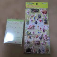 ピクミン　メモミニ　ぷくぷくシールのサムネイル