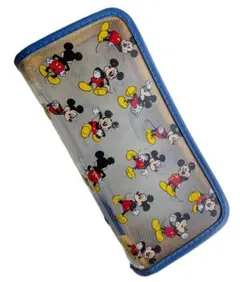 ★ミッキーマウス　スケルトン　ペンケース★USED