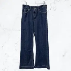 13659 フリーズマート ハイウエスト フレアデニム Sパンツ インディゴのサムネイル