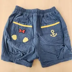 futafutaドナルドダック ハーフパンツ ネイビー 90サイズ