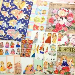 Ｃハミルドールセット/コラージュペーパー/コラージュシート/おすそ分けファイル