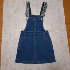 シスタージェニィ　デニム ジャンバースカート 140