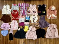 女の子　子供服　まとめ売り　90 95cm 28点