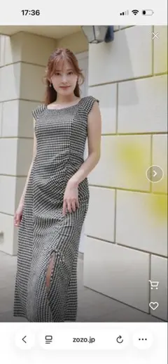 Herlipto French Chic Gingham Dress Mサイズ - メルカリ