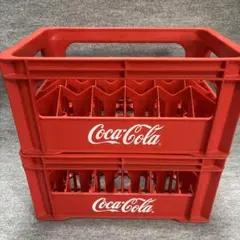 美品　Coca-Cola 飲料用 キャリーケース 赤　昭和レトロ　コレクション