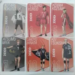 ハイキュー!! ポストカードセット 6枚