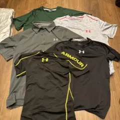 UNDER ARMOUR Tシャツ、ポロシャツセット MD アンダーシャツ