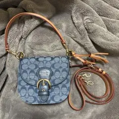 【美品】coach ショルダーバッグ ハンドバッグ