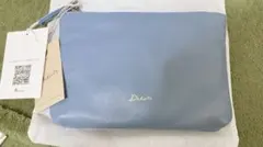 Dakota ポーチ ライトブルー レザーのサムネイル