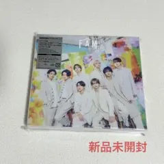 timelesz FAM 初回B Blu-ray盤 新品未開封