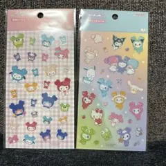 正規品　TWICE サンリオキャラクターズ　透明シートシール