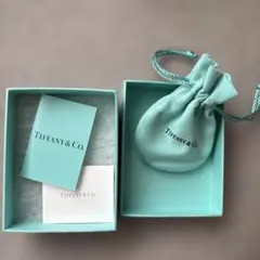 空箱 Tiffany & Co. ギフトボックス 巾着袋セット - メルカリ