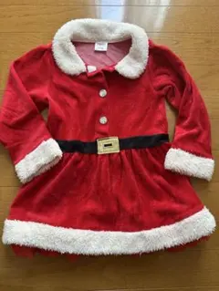 サンタクロース風コスチューム 赤