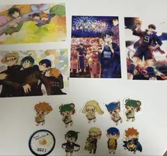 ハイキュー!! 烏野高校 ステッカー・ポストカードセット