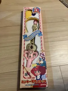 ミンキーモモ ステッキ ピンク ゴールド