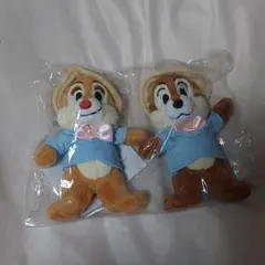 Happyクジ2022　ぬいぐるみチャーム　チップ&デール