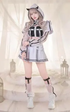 Malymoon 天使界隈 ゲーミングデビルガール コスプレ衣装 Fサイズのサムネイル
