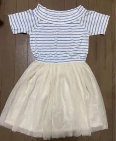 ボーダーチュールワンピース RETRO GIRL