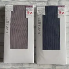 新品 ジルスチュアート リブデニールタイツ L〜L L 60デニール 2足セット